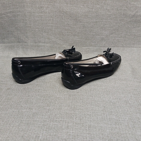 Authentic Sperry top sider brant point black patent women's size 9.5M - Picture 7 of 16